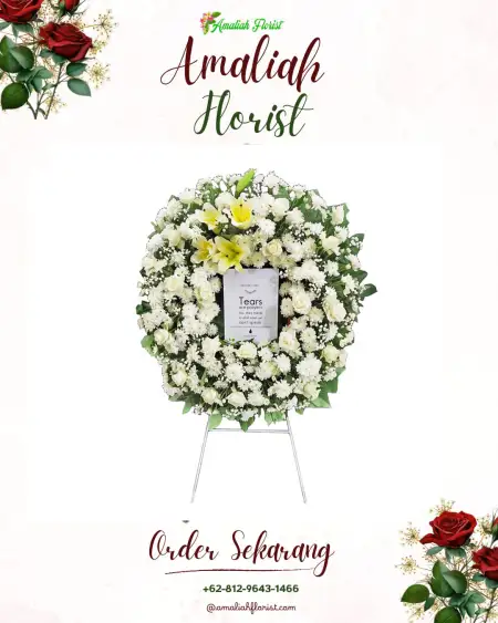 Krans Bunga Duka Kumun Debai